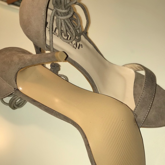 5 Inch Lace Up Heels (Kayak) - Picture 3 of 3